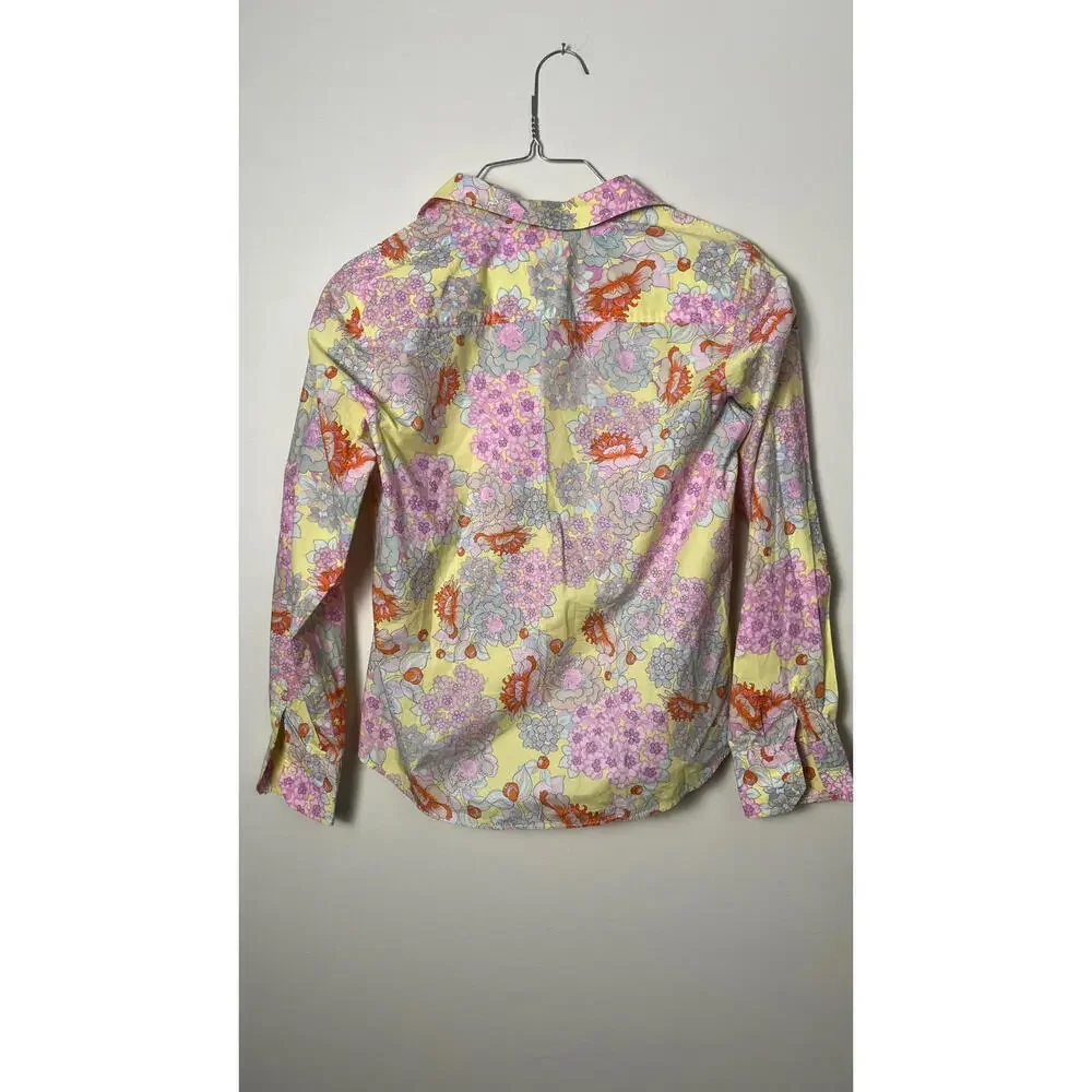 Bogner Women's floral Print Shirt Blouse Button- up blouse 6 36 - Picture 6 of 8
